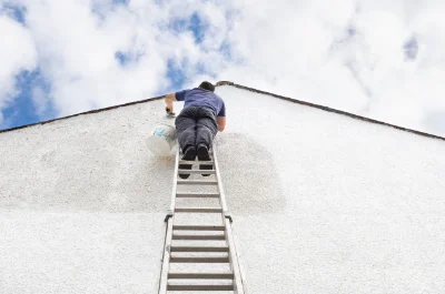 Peinture extérieure à Bouzigues — façades et ravalement